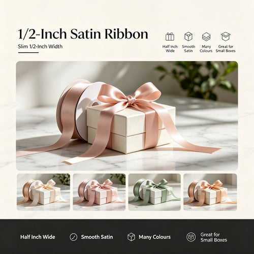 1/2-Inch Satin Ribbon