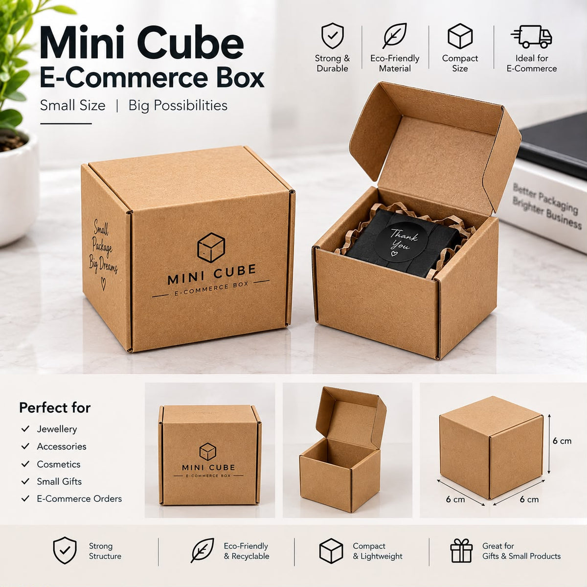 Mini Cube E-Commerce Box
