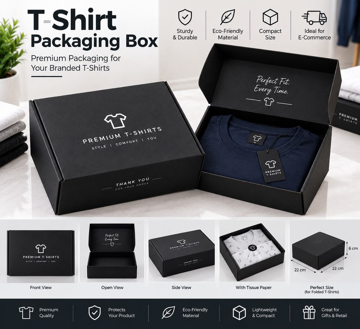 T-Shirt Packaging Box