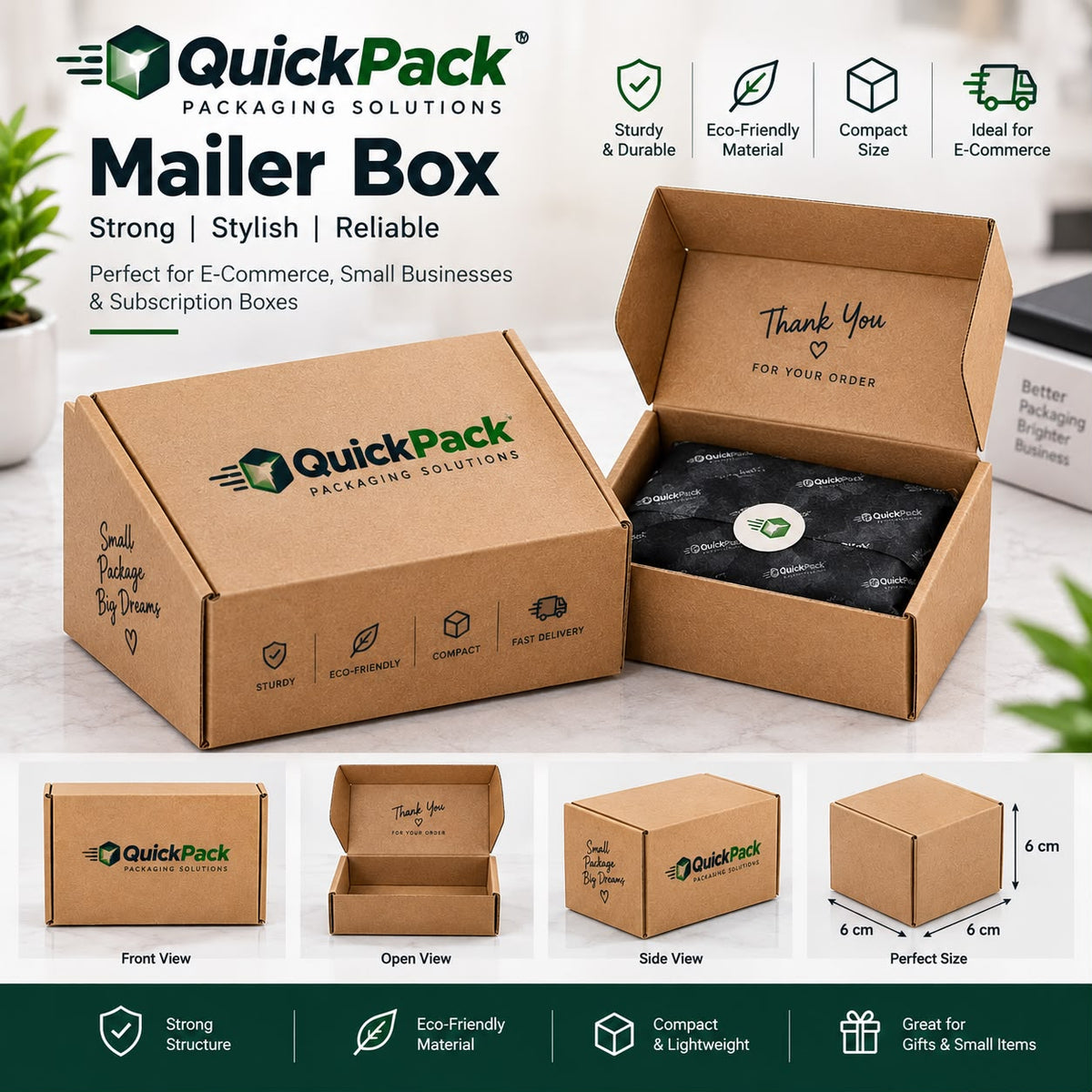 QuickPack Mailer Box
