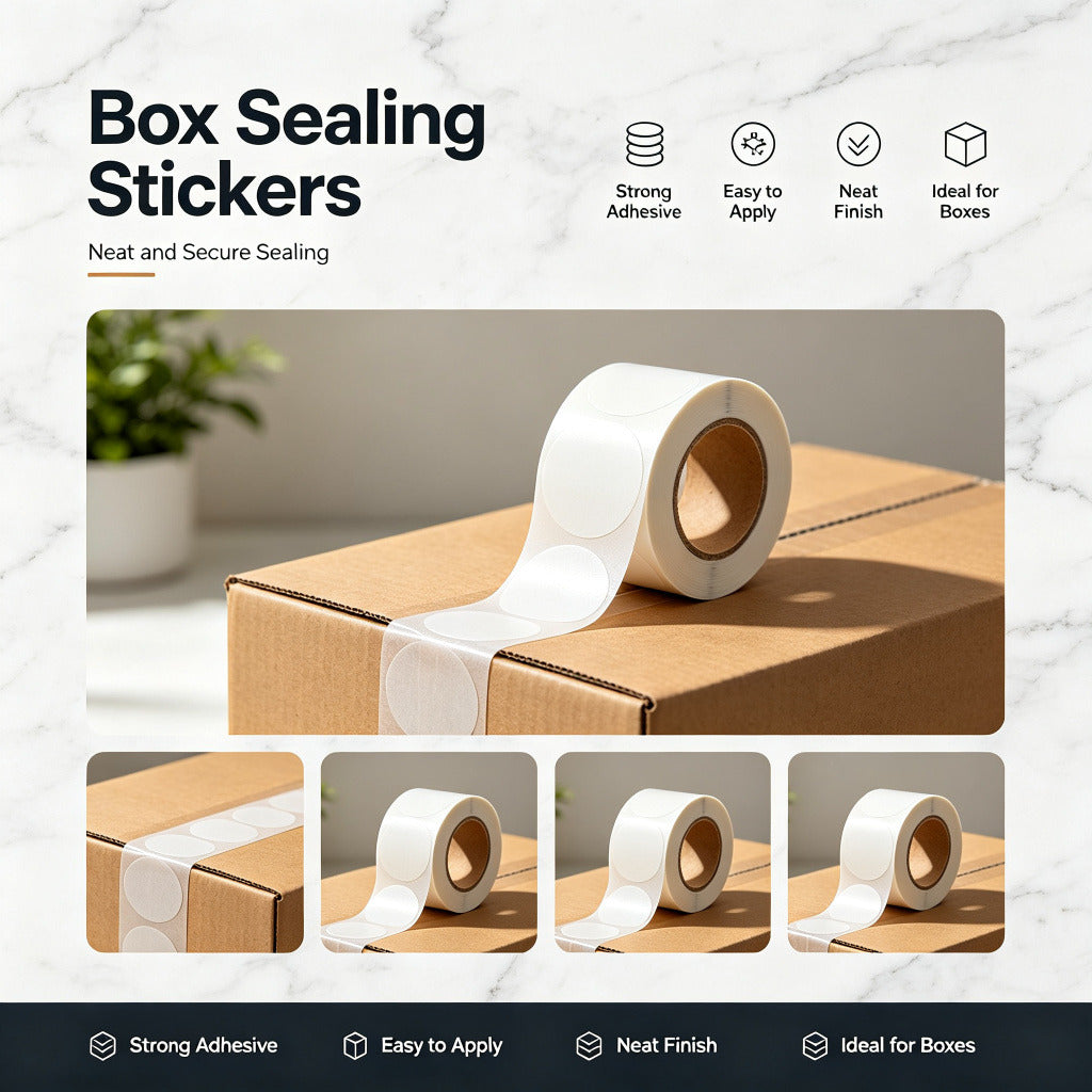 Box Sealing Stickers