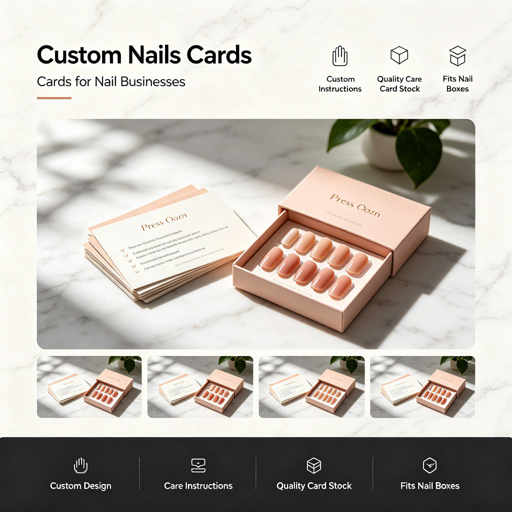 Custom Nails Cards