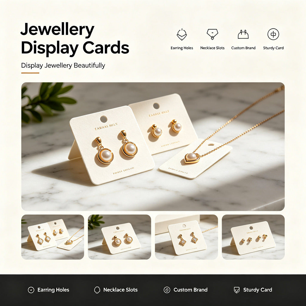 Jewellery Display Cards