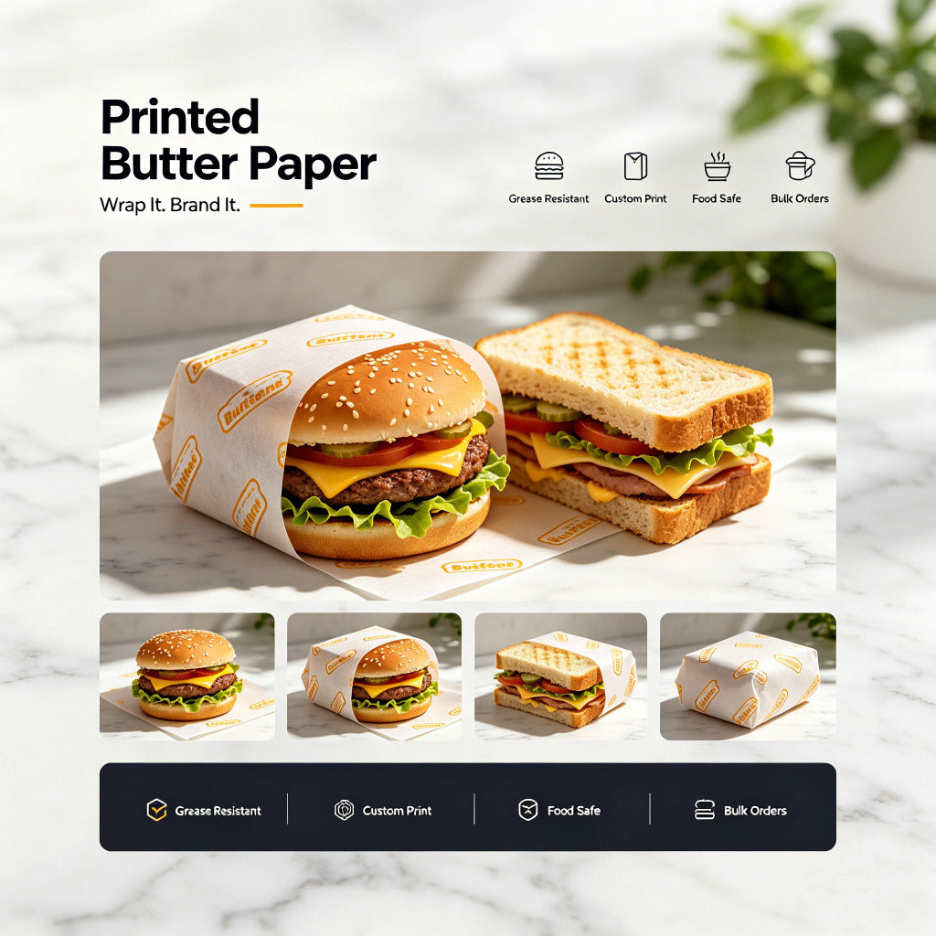 Printed Butter Paper